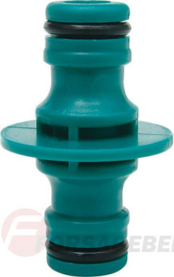 Соединитель-двойник для шлангов 1/2'' ABS, блистер Flo 89246