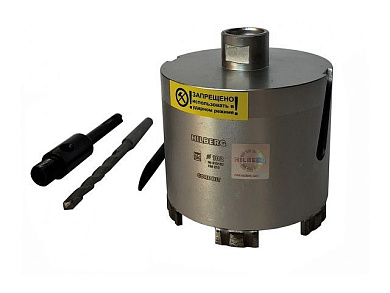 Коронка алмазная d 112 мм железобетон LASER HILBERG HM211