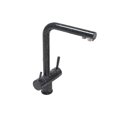 Смеситель для кухни, латунь, SG-015, асфальт, Sim Gran 118174