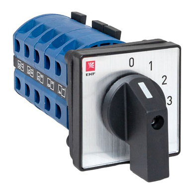 Переключатель кулачковый ПК-1-103 25А 3P «0-1-2-3» EKF PROxima pk-1-103-25