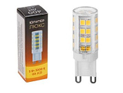 Лампа светодиодная JCD 5 Вт 230В G9 3000К ЛЮКС Юпитер JP5101-33