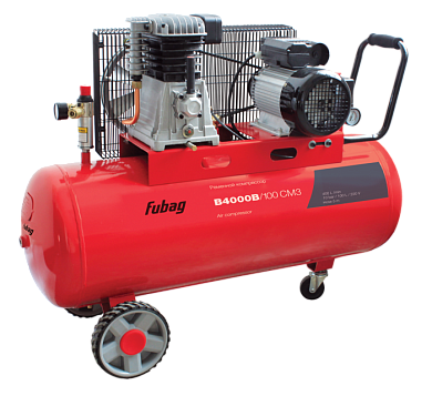 Компрессор масляный ременной B4000B/100 СМ3 FUBAG 45681496