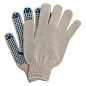 Перчатки х/б, ПВХ покрытие, ''Точка'', 7 класс Сибртех 67703