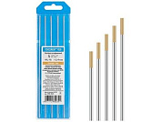 Электрод вольфрамовый золотой WL-15, Ф 2,4 мм, набор 5 шт Solaris WM-4524