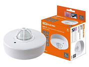 Датчик движения потолочный ДДП-01 1100Вт, 5-480с, 2-8м, 5+Лк, 120(сбоку+360(сверху гр, IP33, TDM SQ0324-0004