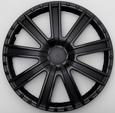 Колпак декоративный автомобильный Круиз черный глянец 15" (4 шт) Star S15456