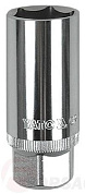 Головка свечная 3/8'' 16 мм L64 мм CrV Yato YT-3851