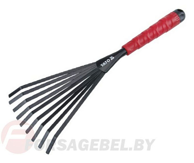 Грабли веерный 400 мм Carbon Steel Yato YT-8869