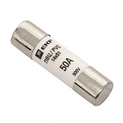 Плавкая вставка цилиндрическая ПВЦ (22х58) 50А EKF pvc-22x58-50