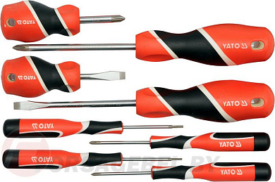 Набор отверток 8 пр. S2 HRC58 Yato YT-25980