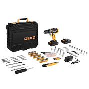 Дрель-шуруповерт аккумуляторная DKCD20FU-Li SET 193 DEKO 063-4179