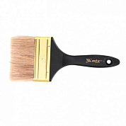 Кисть плоская ''Профи'', натуральная щетина, пластмассовая ручка MTX