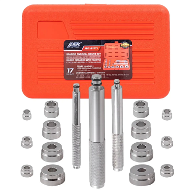 Набор оправок для работы с подшипниками и сальниками 17 пр JBC JBC-917T1