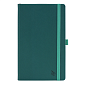 Блокнот "Appeel classic teal", А5, 96 листов, линейка, зеленый