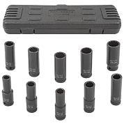 Набор головок ударных глубоких 10-24 мм 10 пр, 1/2'' 12-гр RockForce RF-4107-9MPB