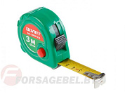 Рулетка, пласт. корп., бытовая, 3 механизма фиксации ленты, Волат