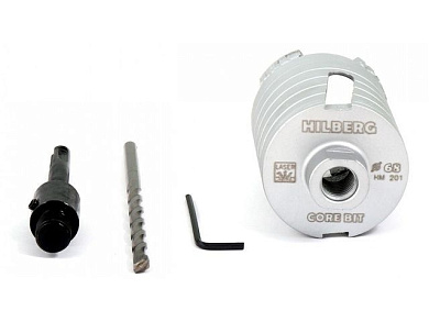 Коронка алмазная d 68мм железобетон LASER HILBERG HM201