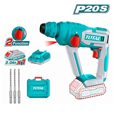 Перфоратор аккумуляторный TOTAL TRHLI201681