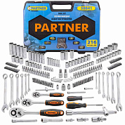 Набор инструментов 216 пр. 1/4''&3/8''&1/2'' 6-гр. Partner PA-38841