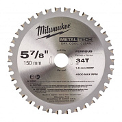 Пильный диск по металлу 174x20 мм Z50 Milwaukee 48404017