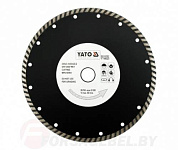 Круг алмазный 230x22,2 мм турбо Yato YT-6025