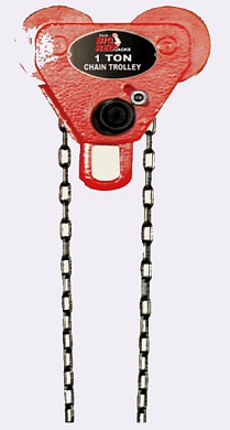 Таль цепная Torin Big Red TR9410 на роликовой тележке, для кран балки 1 т