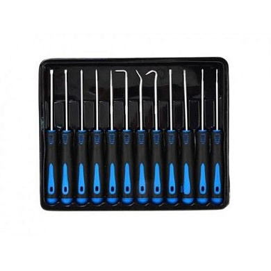 Набор крюков с рукояткой 12 пр. Geko G02707