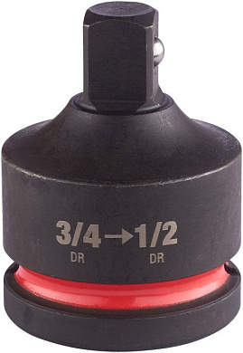 Ударный адаптер для головок 3/4"(F)x1/2"(М) Milwaukee Shockwave 4932480405