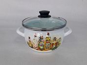 Кастрюля 3,0л (сфера) Сантэкс 1-2430112(Бл)(15)