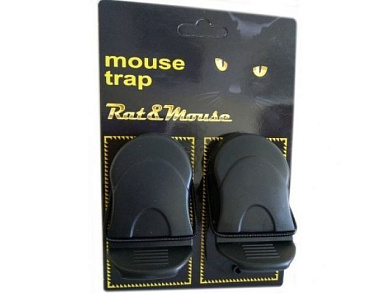 Мышеловка пластиковая, уп. 2 шт. RAT&MOUSE 4607060890433