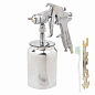 Краскораспылитель с нижним металлическим бачком, 1000 мл, 2.5 мм, 5 bar, 113-141 л/мин, присоед. резьба 1/4" Partner PA-S-770S