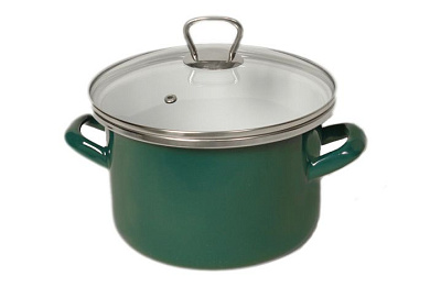 Кастрюля 2,5л (цил.) "Изумр" Сантэкс 1-2225111(Бл)"Изумр"