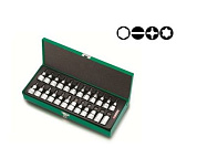 Набор головок-бит PH, SL, HEX, Torx1/2'' 24 пр. Toptul GAAD2402
