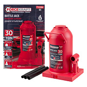 Домкрат бутылочный 30 т с клапаном, 255-423 мм ForceKraft FK-T93004 DS