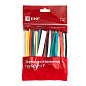 Набор ТУТ нг: 6 цветов по 5шт, Разного диаметра (3/1,5, 4/2, 5/2,5, 6/3, 8/4) 100мм, EKF PROxima tut-n-3-r