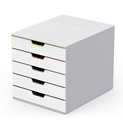 Блок из 5 лотков закрытый "Varicolor", 280x292x356 мм, 5 лотков