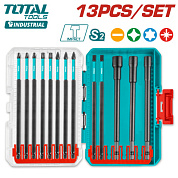 Набор ударных бит TOTAL TACSDL01306 (13 шт)