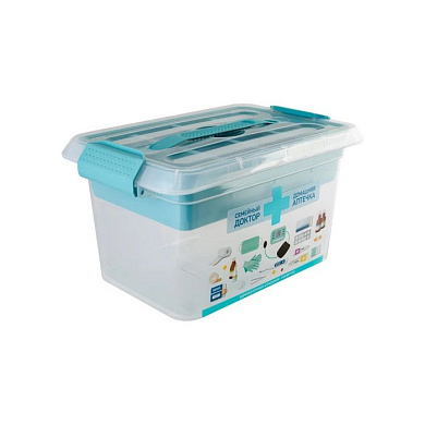 Контейнер с вкладышем SMARTBOX "Домашняя аптечка", 6 л Полимербыт 4348203