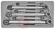 Набор накидных ключей отогнутых на 75° Е-профиль Е6-Е24. 6 пр. Force 5065
