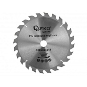 Диск пильный с напаянными зубцами из твердых сплавов 300х32х24T GEKO G00148