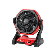 Вентилятор аккумуляторный, 20 В, 1200/1500/1800 об/мин, 0-45 °С, без АКБ и ЗУ PIT PJF 20H-250A