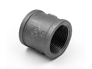 Муфта 1 1/4" вн.-вн. черн., AV Engineering AVEC451000114