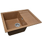 Мойка кухонная из мраморной крошки, терракот, B22-23 Gerhans