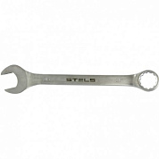 Комбинированный ключ матовый хром STELS