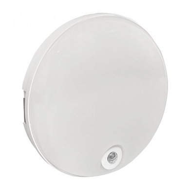 Светильник светодиодный ЖКХ круг ДПО-2200 с инфракрасным датчиком движения 12Вт 6500K IP65 EKF PROxima BKL-2200DI-R-12-6500