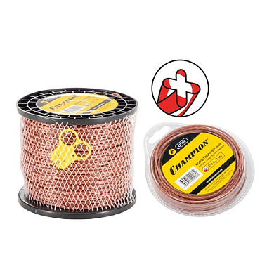 Корд трим. Whisper-twist 2,4 мм*15 м(витой квадрат) CHAMPION C7119