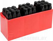 Набор клейм буквы 8 мм 27 шт. Yato YT-6863