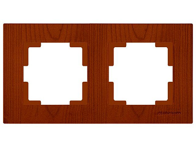 Рамка 2-ая горизонтальная вишня, RITA, Mutlusan 22208001256