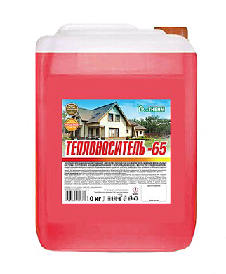 Теплоноситель "Экотерм" (-65C), 10кг EcoTHERM 430212019
