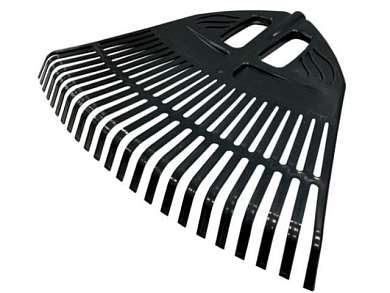 Грабли веерные пластмассовые без черенка 50 см 23 зуба (ИнструмАгро)